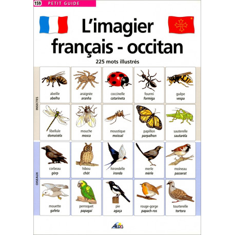 L'imagier français-occitan : 225 mots illustrés