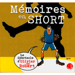 Mémoires en short (livre-DVD) - Olivier de Robert