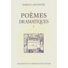 Poèmes dramatiques 1 - Marcela Delpastre