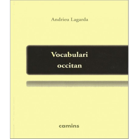 Vocabulari occitan - Andrieu Lagarda