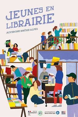 Affiche "Jeunes en librairie"